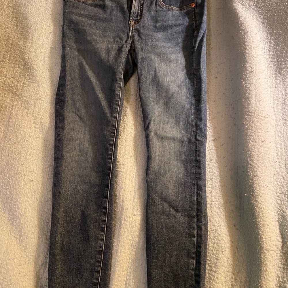 J. Crew Blue Skinny Toothpick Jeans with Stretch